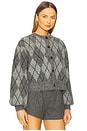 view 2 of 4 Sasi Cardigan in Check D