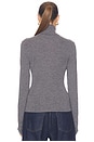 view 4 of 4 Rosalie Pullover Sweater in Medium Grey Melange