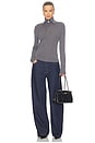 view 5 of 4 Rosalie Pullover Sweater in Medium Grey Melange