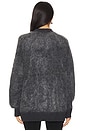 view 3 of 4 Maica Cardigan in Charcoal