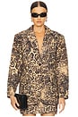 view 1 of 4 Leane Blazer in Brown