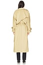 view 5 of 5 Souri Trenchcoat in Yellow