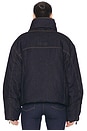view 3 of 5 Rinova Puffer in Dark Blue Unwashed