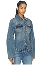 view 2 of 4 Melu Jacket in Classic Mid Blue Wash
