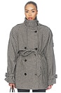 view 1 of 6 Avic Midi Jacket in Brown & Green