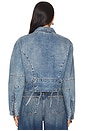 view 4 of 5 BLOUSON KATHA in Mid Blue Washed