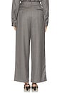 view 4 of 6 Zeffy High Waisted Pants in Dark Grey