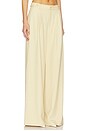 view 2 of 6 Stacy Mid Waist Pants in Pale Hay Melange