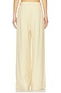view 4 of 6 Stacy Mid Waist Pants in Pale Hay Melange