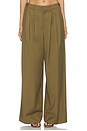 view 1 of 6 PANTALON OLIVIA in Military Olive Green