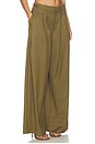 view 2 of 6 PANTALON OLIVIA in Military Olive Green