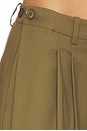 view 7 of 6 PANTALON OLIVIA in Military Olive Green