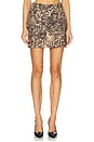 view 1 of 6 Leane Skirt in Brown