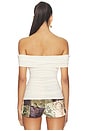 view 3 of 4 Laily Off Shoulder Top in Egret