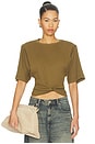 view 1 of 4 CAMISETA BETTY in Military Olive Green