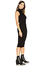 view 2 of 3 The Sleeveless Turtleneck Dress in Black