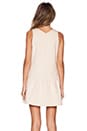 view 3 of 4 Drop Waist Dress in Nude
