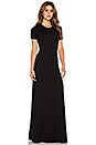 view 2 of 3 T Shirt Maxi Dress in Black