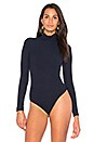 view 2 of 5 The Turtleneck Bodysuit in Navy