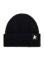 view 1 of 2 Star Beanie in Black