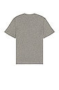 view 2 of 3 Star T-shirt In Medium Grey Melange & Gold in Grey Melange & Gold