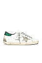 view 1 of 6 ZAPATILLAS DEPORTIVAS SUPERSTAR in White & Green