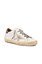 view 2 of 6 Superstar Sneaker in White & Light Brown