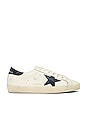 view 1 of 6 Super Star Shoe in Beige & Night Blue