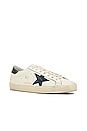 view 2 of 6 Super Star Shoe in Beige & Night Blue