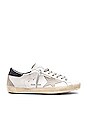 view 1 of 6 Leather Superstar Low Sneakers in White & Blue
