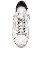 view 4 of 6 Leather Superstar Low Sneakers in White & Blue