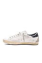 view 5 of 6 Leather Superstar Low Sneakers in White & Blue