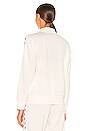 view 4 of 5 Denise Track Jacket in Papyrus & Black