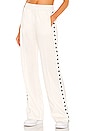 view 1 of 5 Dorotea Wide Leg Pant in Papyrus & Black