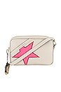 view 1 of 7 SAC STAR in White & Fuchsia