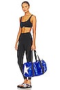 view 5 of 5 Star Gold's Duffle Bag in Blue & White