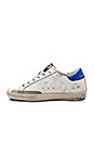 view 5 of 6 Superstar Sneaker in White & Fuxia Star