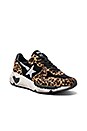 view 2 of 6 Running Sole Sneaker in Leopard & White Star