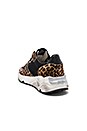 view 3 of 6 Running Sole Sneaker in Leopard & White Star