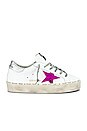 view 1 of 6 SNEAKERS HI STAR in White, Silver & Pink Crack