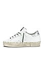 view 5 of 6 SNEAKERS HI STAR in White, Silver & Pink Crack