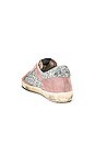 view 3 of 6 Superstar Sneaker in Silver Glitter & Pink