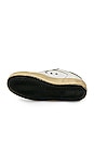 view 6 of 6 Superstar Sneaker in White Canvas & Fluorescent