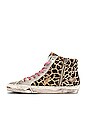 view 5 of 6 SNEAKERS SLIDE in Animalier, Silver Glitter & White Star