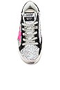 view 4 of 6 ZAPATILLA DEPORTIVA SUPERSTAR in Rainbow Glitter & Fuxia