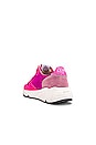 view 3 of 6 SNEAKERS RUNNING SOLE in Fuchsia Suede, Pink Star & Glitter