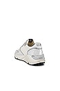 view 3 of 6 ZAPATILLAS DEPORTIVAS RUNNING SOLE in White & Silver Crack