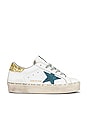view 1 of 6 ZAPATILLAS CON PURPURINA HI STAR in White, Petrol Star & Gold Glitter