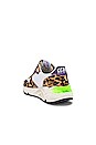 view 3 of 6 SNEAKERS RUNNING SOLE in Leopard Pony & Silver Glitter Star