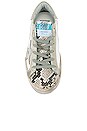 view 4 of 6 Superstar Sneaker in White, Python & Ice Star